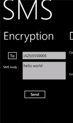 Скриншот приложения SMS Security - №2