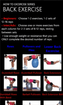 Скриншот приложения How2Xercise - №2