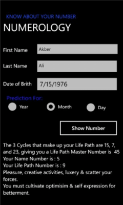 Скриншот приложения Numerologist - №2