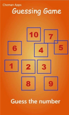 Скриншот приложения Guessing Game - №2