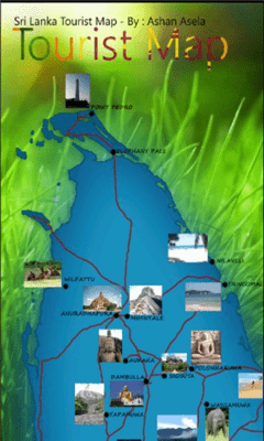 Скриншот приложения Sri Lanka Tourist Map - №1