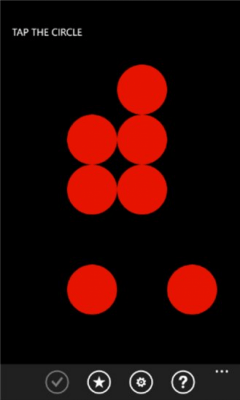 Скриншот приложения Tap the Circle - №2
