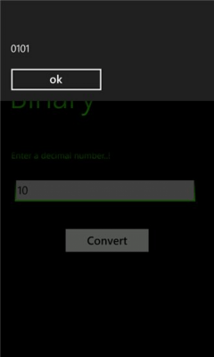 Скриншот приложения DecimalToBinaryConverter - №2