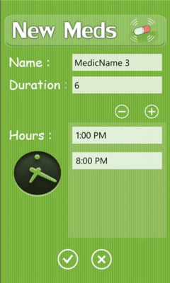 Скриншот приложения MedsReminder - №2