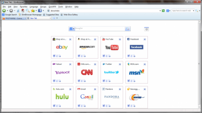 Скриншот приложения Slim Browser Portable - №2