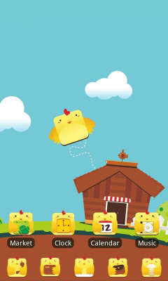 Скриншот приложения K-CHICK Theme GO Launcher EX - №2