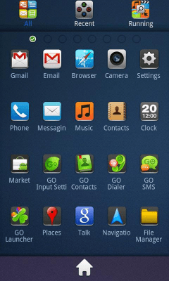 Скриншот приложения UR Theme GO Launcher EX - №2