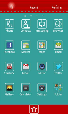Скриншот приложения S Christmas Theme GO Launcher - №2