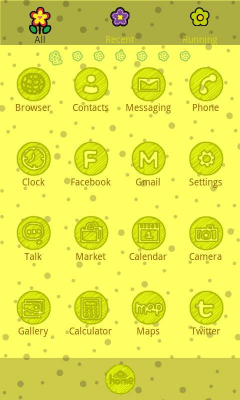 Скриншот приложения CRY Theme GO Launcher EX - №2
