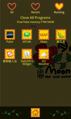 Скриншот приложения mooncake Theme GO Launcher EX - №2