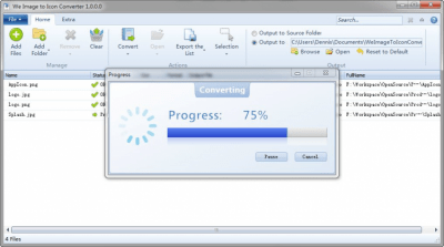 Скриншот приложения We Image to Icon Converter - №2
