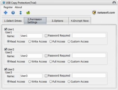 Скриншот приложения USB Copy Protection - №2