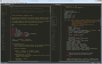 Скриншот приложения Sublime Text Portable - №1