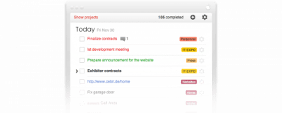 Скриншот приложения Todoist - №1