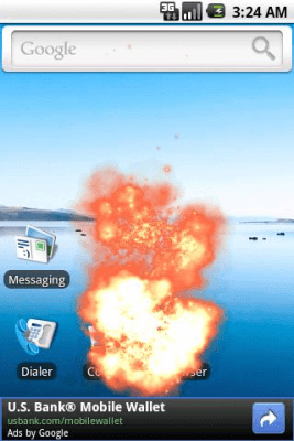 Скриншот приложения Blow Fireballs Prank - №2