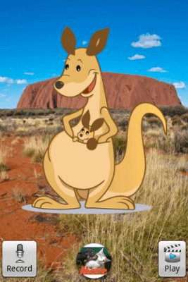 Скриншот приложения Talking Karl Kangaroo - №2