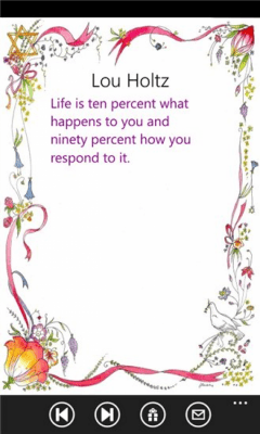 Скриншот приложения Life Sayings - №2