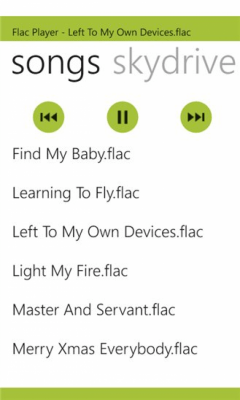 Скриншот приложения Flac Player - №2