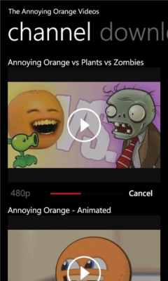 Скриншот приложения The Annoying Orange Videos - №2