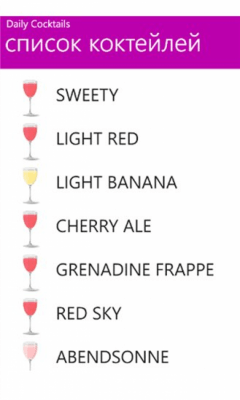 Скриншот приложения Daily Cocktails - №2