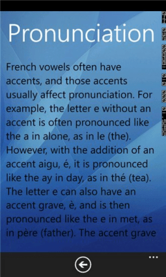 Скриншот приложения France Travel Phrases - №2