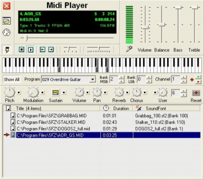Скриншот приложения Soundfont Midi Player - №1