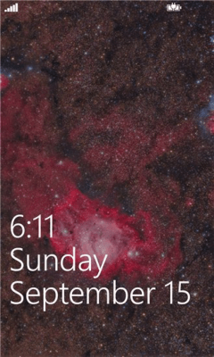 Скриншот приложения Astronomy Lock Screen - №2