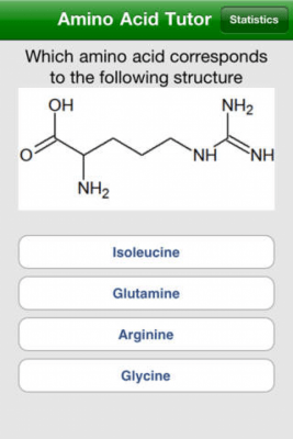 Скриншот приложения Amino Acid Tutor FREE - №2