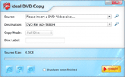 Скриншот приложения Ideal DVD Copy for Mac - №1