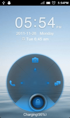 Скриншот приложения GO Locker Fourkey Theme - №2