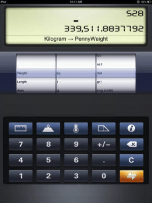 Скриншот приложения iToolkit free-flashlight,dual level,battery master,calculator,unit converter - №2