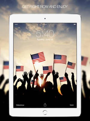 Скриншот приложения I Love USA Wallpapers - №2