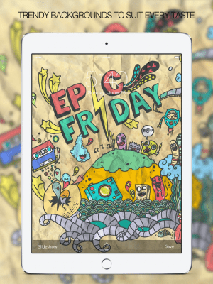 Скриншот приложения Doodle Wallpapers Collection - №2