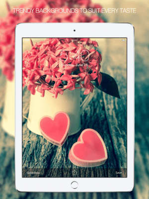 Скриншот приложения Valentines Wallpapers - №2