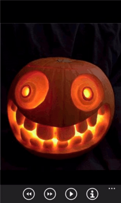 Скриншот приложения Pumpkin Carvings FREE - №2