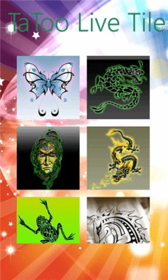 Скриншот приложения TaToo Live Tiles - №2