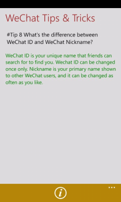 Скриншот приложения WeChat Tips &amp; Tricks - №2