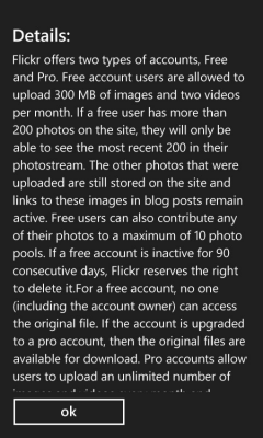 Скриншот приложения Flickr Features - №2