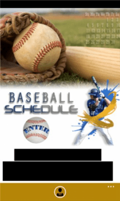 Скриншот приложения Baseball Schedule - №2