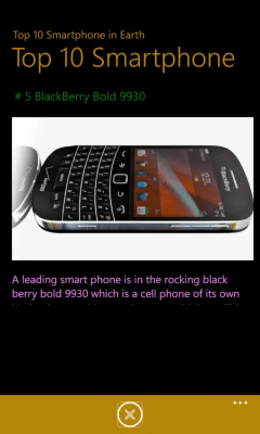 Скриншот приложения Top10 SmartPhone In Earth - №2