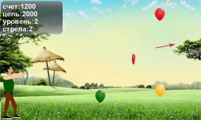 Скриншот приложения Bow Arrow and Balloon - №2