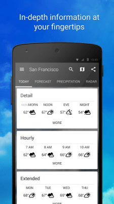 Скриншот приложения 1Weather - №2