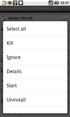Скриншот приложения Andro Task Manager - №2