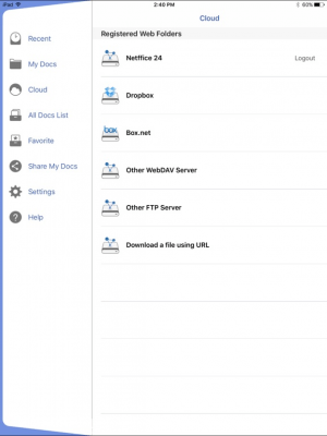 Скриншот приложения ThinkfreeOffice viewer - №2
