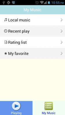 Скриншот приложения Folder Music Player - №2