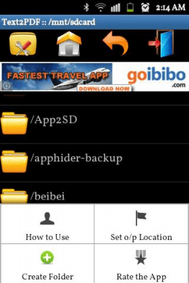 Скриншот приложения Text to PDF Converter - Online - №1