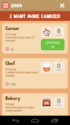 Скриншот приложения Christmas Candy Cookie Clicker - №2