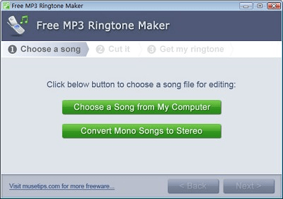 Скриншот приложения Free MP3 Ringtone Maker - №1