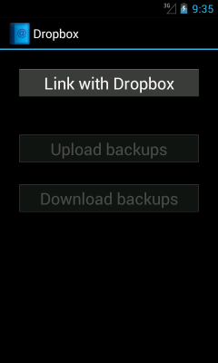 Скриншот приложения OrganizerMobile (Backup data) - №2