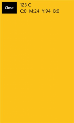 Скриншот приложения Pantone-CMYK - №2